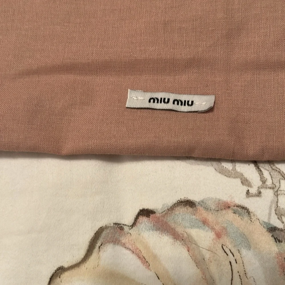 Miu Miu Beige Satchel